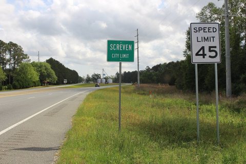 Screven City Limit US84EB