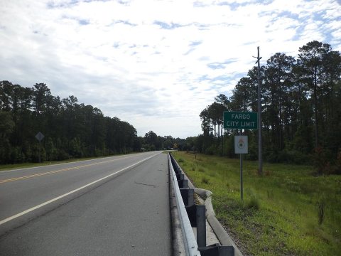 Fargo city limit, GA94 EB