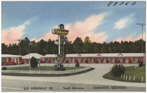 Pittsburgher Motel, U.S. Highway 301 . . . south entrance