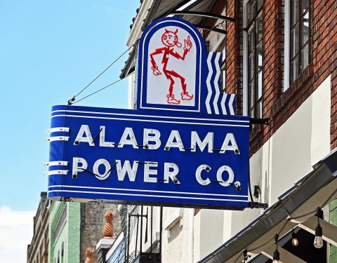 Alabama Power Company sign