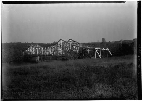 Steel Truss Bridge, Spanning Osage River on State Highway 7