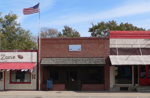 Edgar, Nebraska C Street 07 post office
