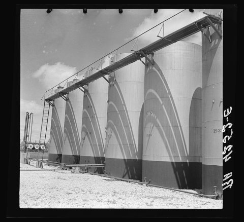 Oil tanks. Lincoln, Nebraska