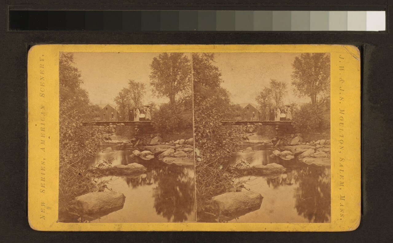 Artists' Brook and Mill, North Conway, N.H