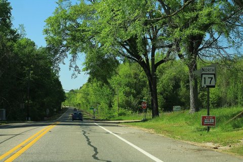 AL17 North Sign