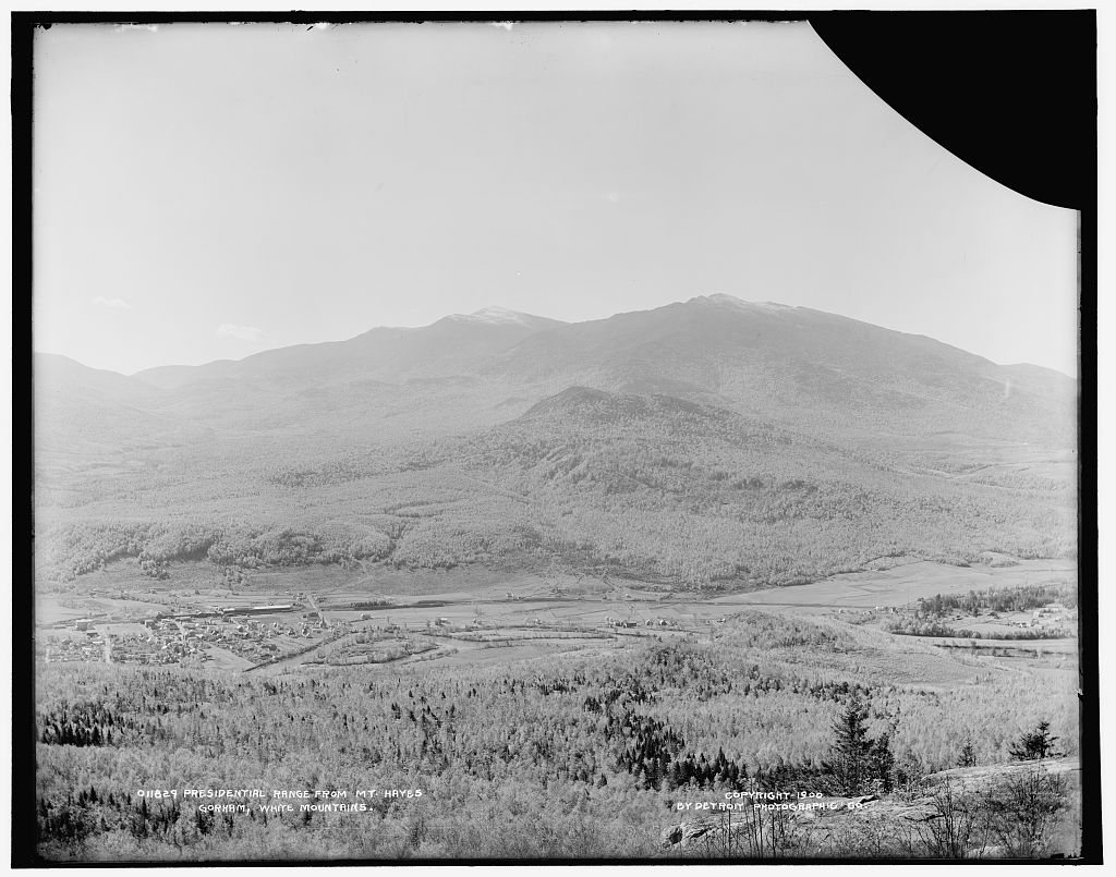 Presidential Range from Mt. Hayes