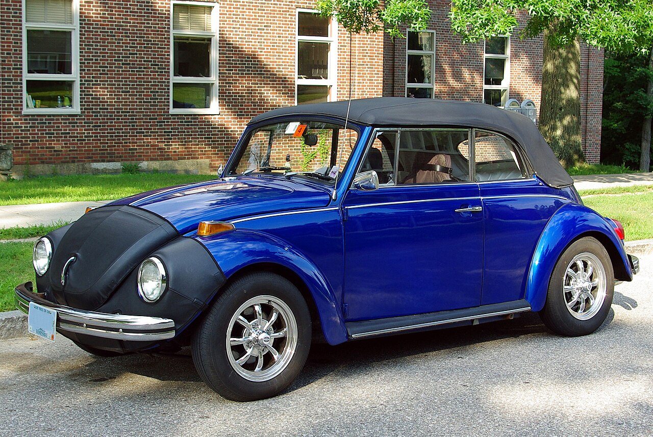 Blue VW Beetle