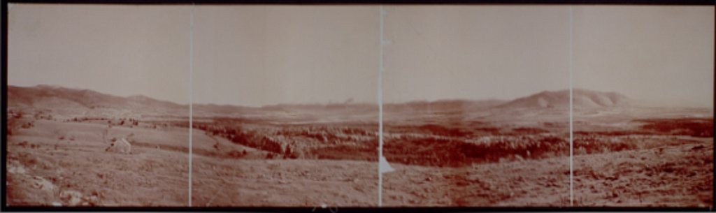 Presidential Range from Bray Hill. Jefferson [Whi]te Mountains
