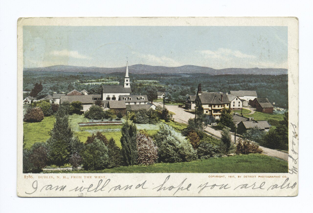 Dublin from the West, Dublin, N. H