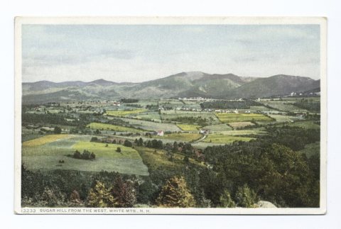 Sugar Hill from the West, Sugar Hill, N.H
