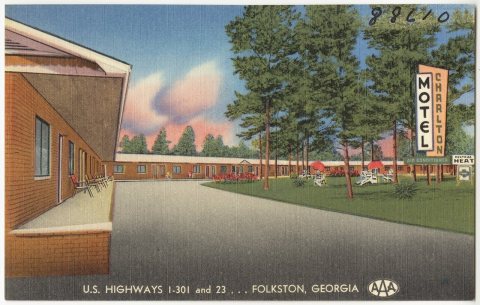 Charlton Motel, U.S. Highway I-301 and 23