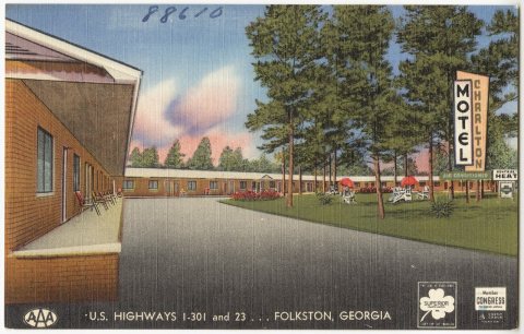 Charlton Motel, U.S. Highway I-301 and 23