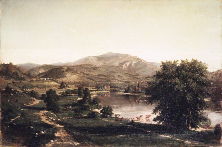Welch Mountain from West Campton, New Hampshirelabel QS:Len,"Welch Mountain from West Campton, New Hampshire"
