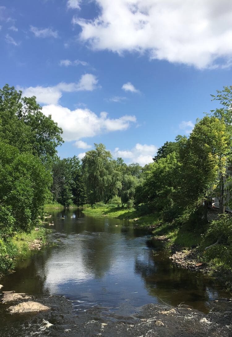Exeter River upstream from Great Bridge