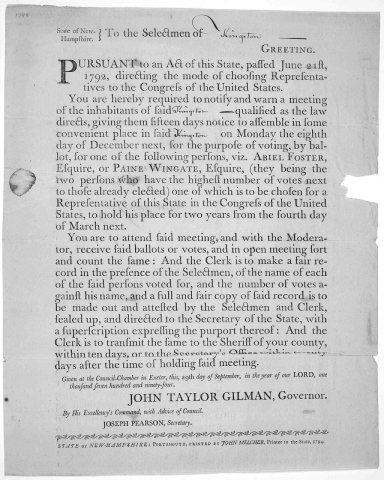 Paine Wingate John Taylor Gilman