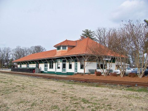 Lavonia Train Depot 1