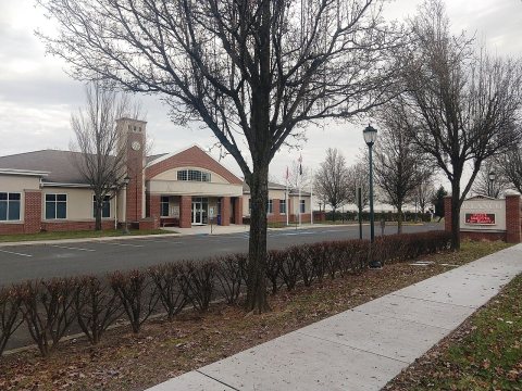 Delanco Township, NJ municipal building (2), Dec. 2023