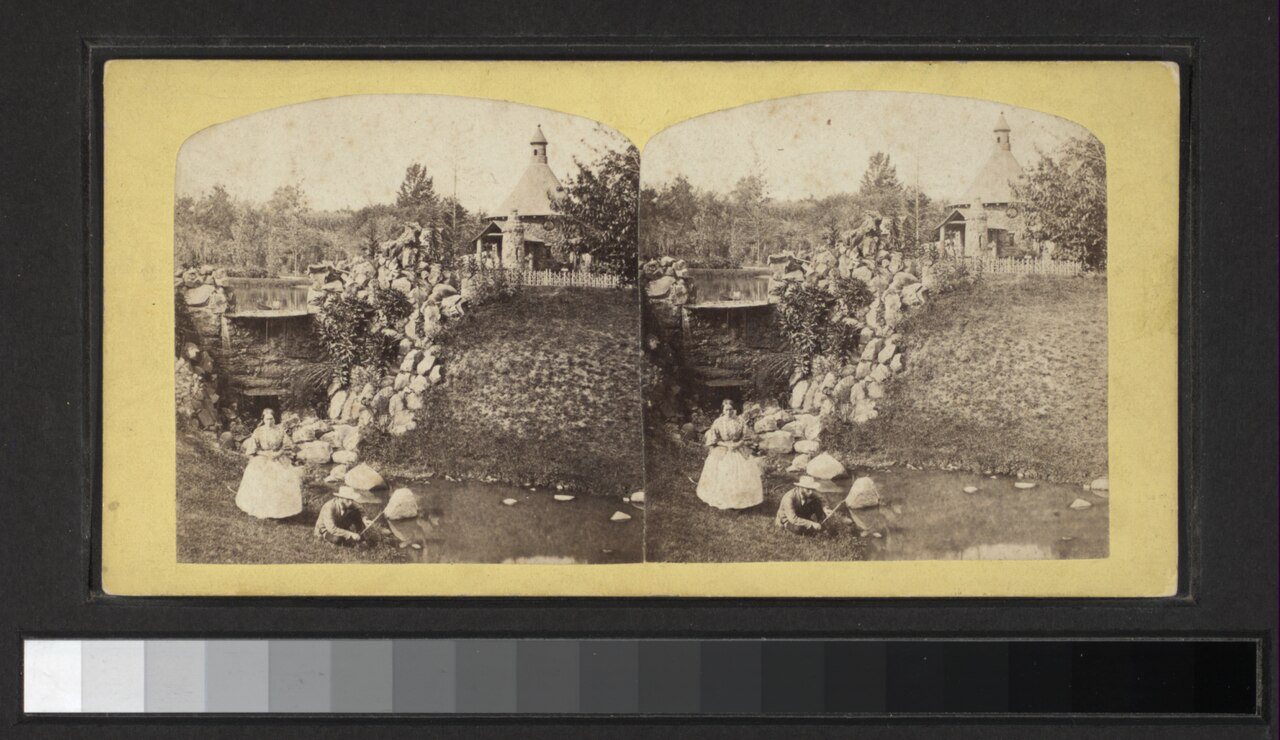 Entrance to Llewellyn Park, Orange, N.J