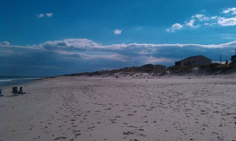 Beach looking south
