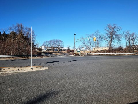 Dream Park entrance, Logan Township, NJ, Feb. 2025