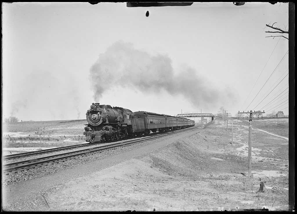Pennsylvania Railroad : Locomotive PRR 1710