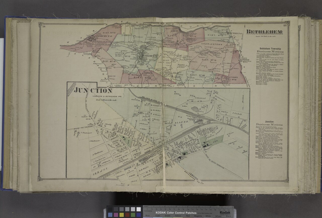 Bethlehem (Township); Bethlehem Business Notices.; Junction (Village); Junction Business Notices