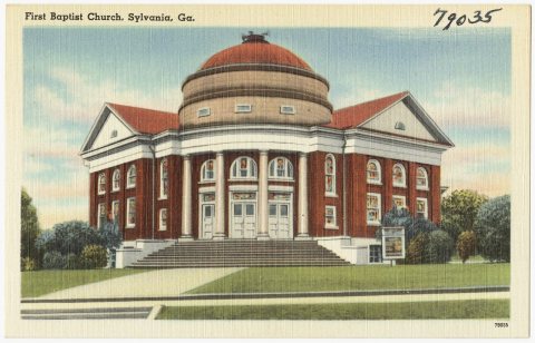 First Baptist Church, Sylvania, Ga
