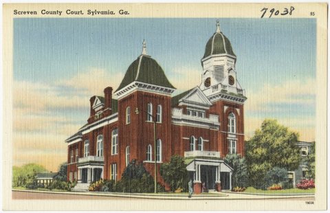 Screven County Court, Sylvania, Ga