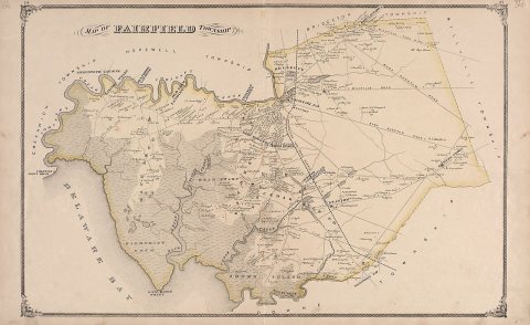 Combination atlas map of Cumberland County, New Jersey