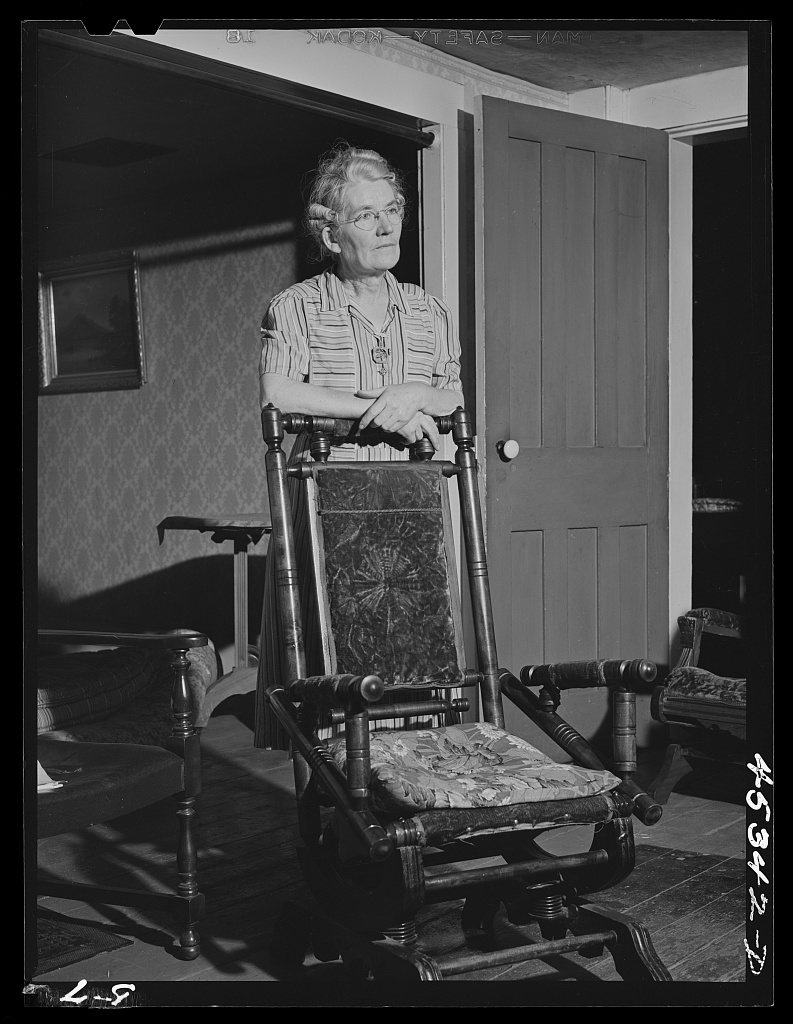Miss Elinor Adderly, school teacher in one of the twenty-four school houses in the Pine Camp expansion area. She will l…