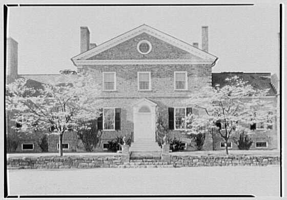 Mott B. Schmidt, residence in Bedford, New York. LOC gsc.5a01778
