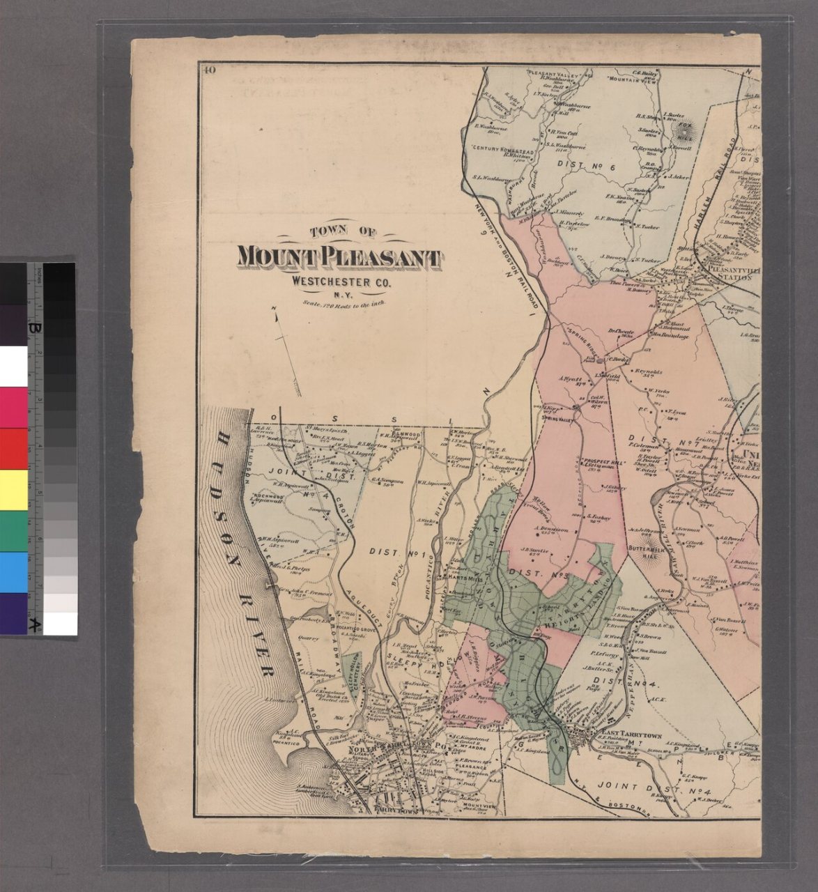 Plates 40 and 41- Town of Mount Pleasant, Westchester Co. N.Y