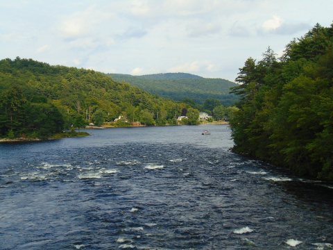Sacandaga River and Hudson River