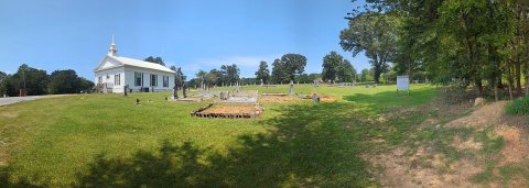 Euharlee Presbyterian Cemetery panorama