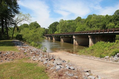 Etowah River in Euharlee, GA April 2019
