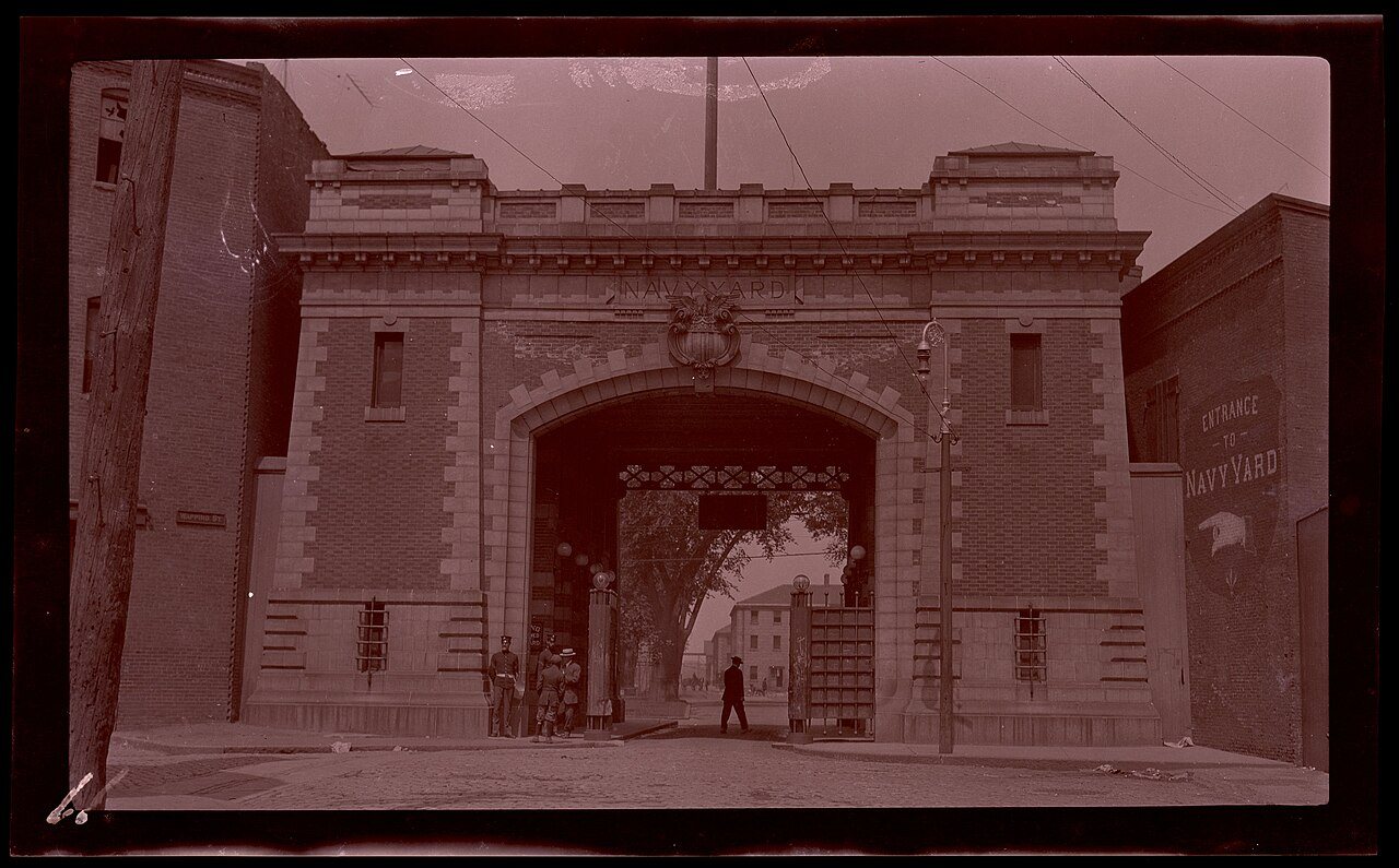 Boston Navy Yard entrance