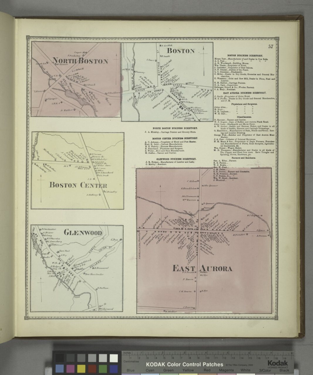 North Boston (Village); Boston (Village); Boston Business Directory; East Aurora Business Directory; Boston Center (Vil…