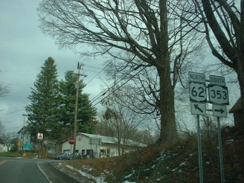 US 62 at NY 353 South