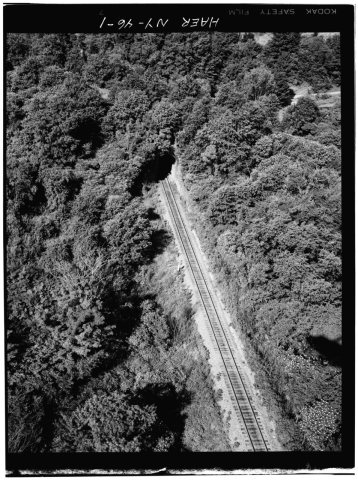 View of tunnel - Erie Railway, Dayton Tunnel, Allen Street Vicinity