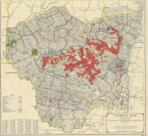 Hardenbergh Patent Map Survey