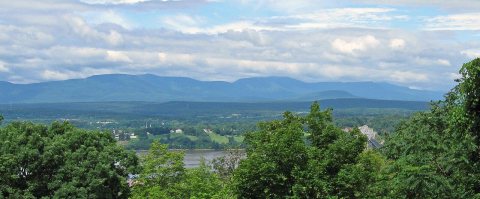 Catskill Escarpment from Olana
