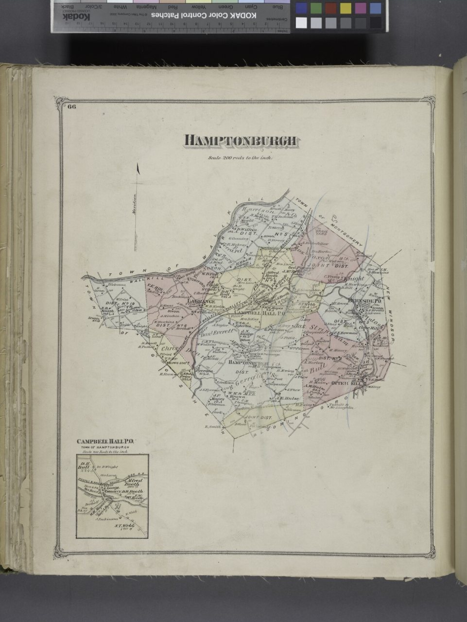 Hamptonburgh (Township); Campbell Hall P.O. (Village)