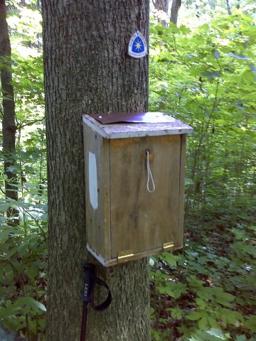 FLT M11 3.3 mi - Register atop a glacial esker, between Harris Hill Rd and CR 69