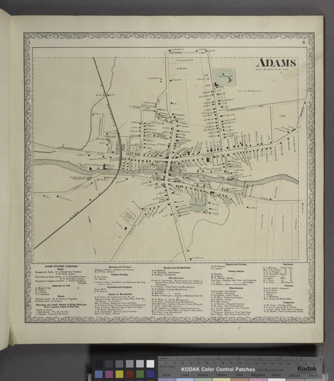 Adams (Village); Adams Business Directory