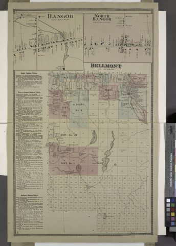 Bangor (Village); Bagor Business Notices.; Town of Bugar Business Directory; Bellmont Business Notices.; North Bangor (…