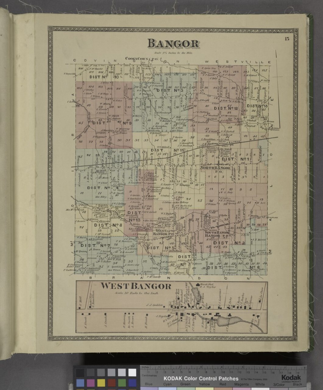 Bangor (Township); West Bangor (Village)