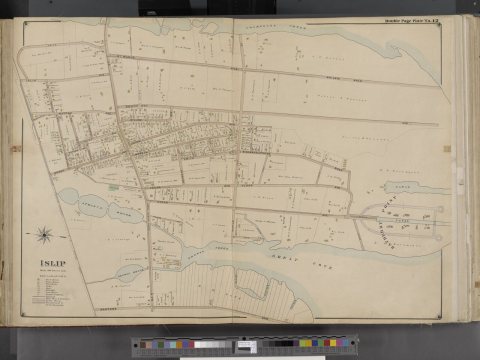 Suffolk County, V. 1, Double Page Plate No. 12 (Map bounded by St. Marks Ave., Bayberry Point, Saxtons Ave.)
