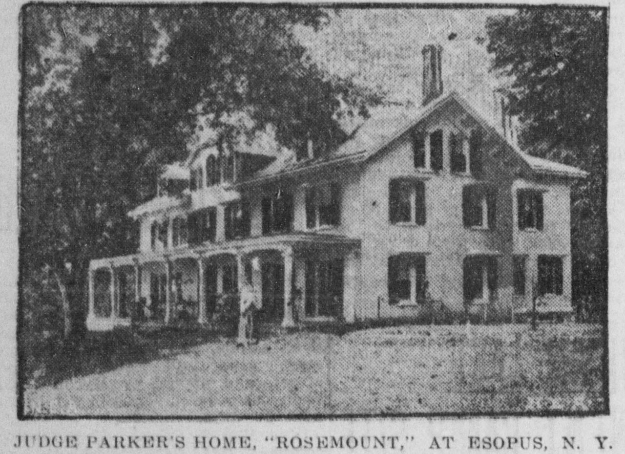 Judge Parker's House, "Rosemount", at