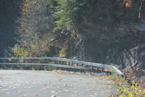 Zoar Valley as seen from Forty Road parking area, Town of Persia, New York, October 2012