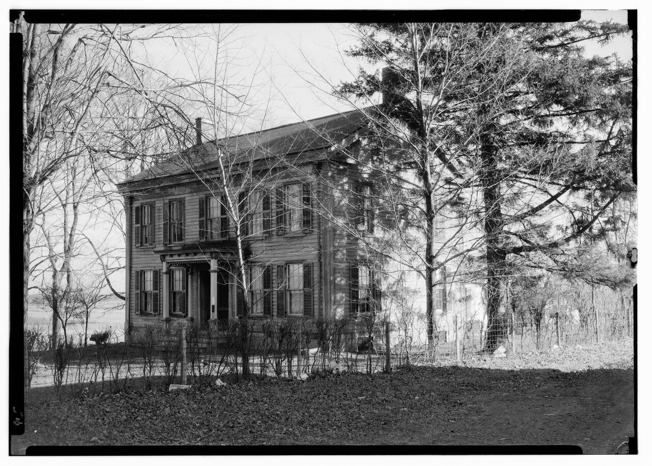 Duncan McIntyre House, Perth Fulton Co., N.E. Elevation. - Duncan McIntyre House